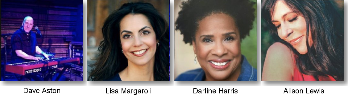 Images of four of the artists