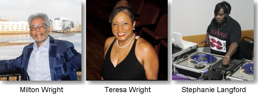 Images of three of the artists