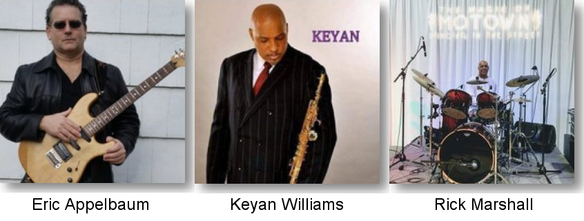 Images of three of the artists