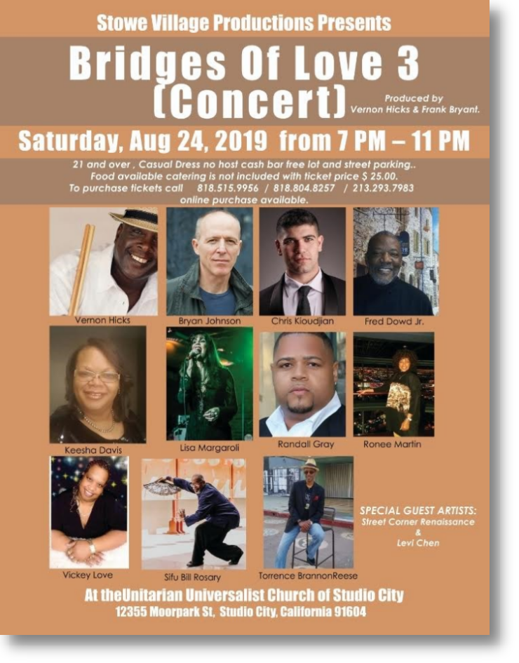 Bridges of Love Show 3 flyer